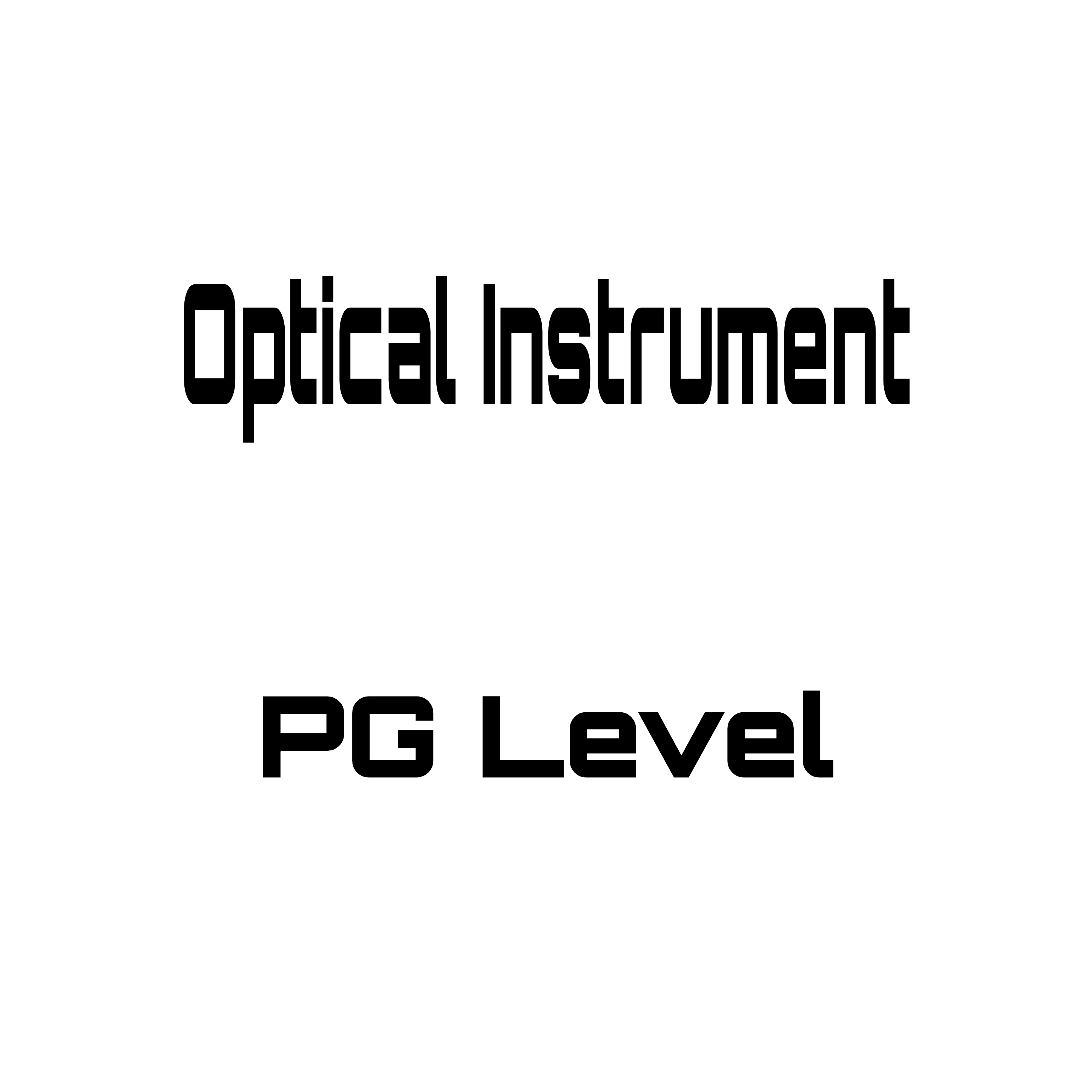 Optical instrument PG level